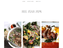 Tablet Screenshot of heoyeahyum.com